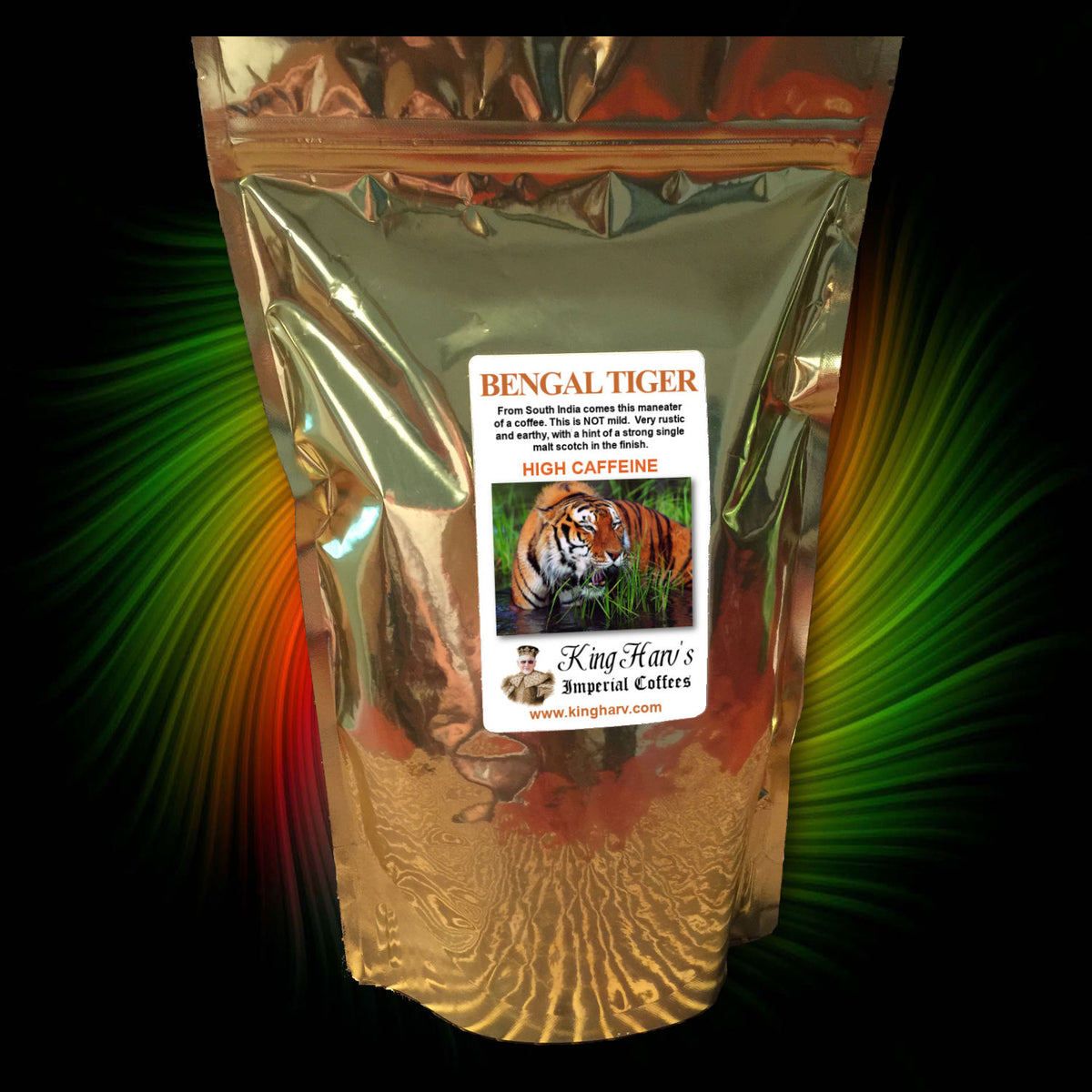 Bengal Tiger Coffee 1 lb - Free Shipping