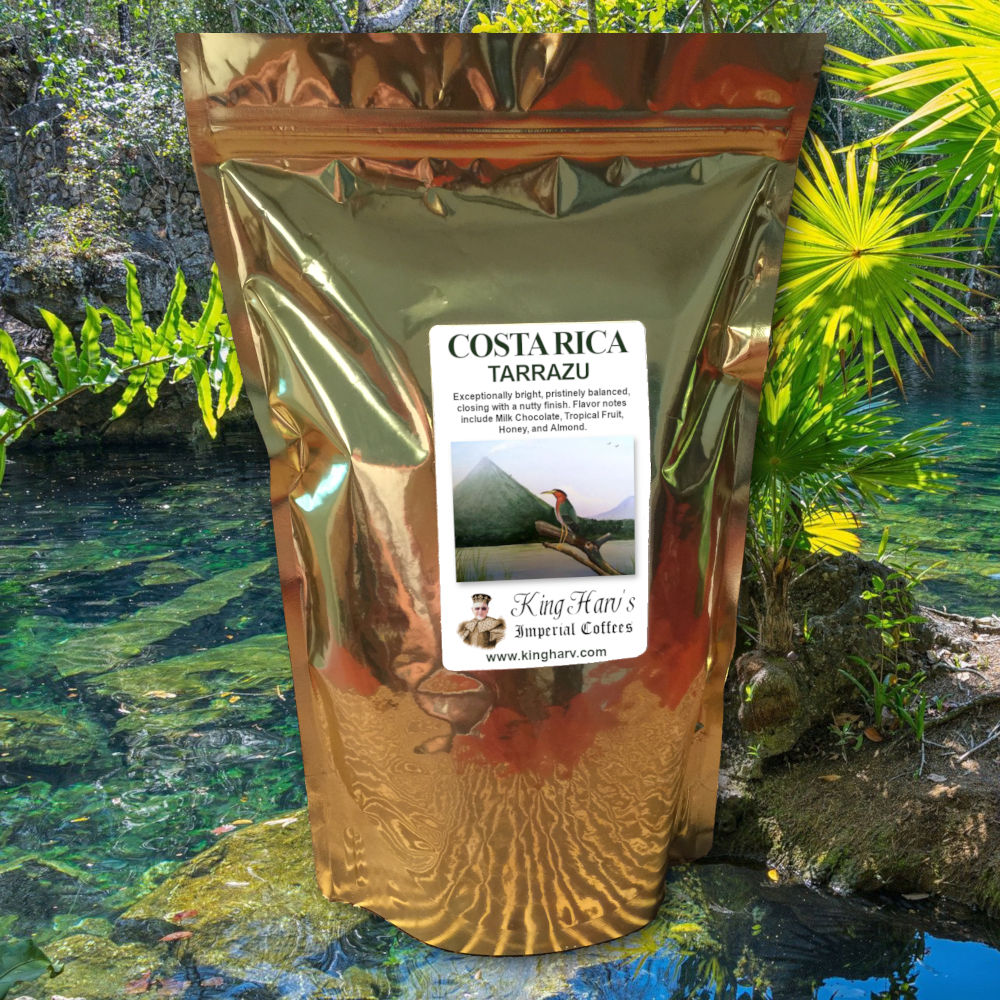Costa Rica Tarrazu Coffee 1 lb - Free Shipping