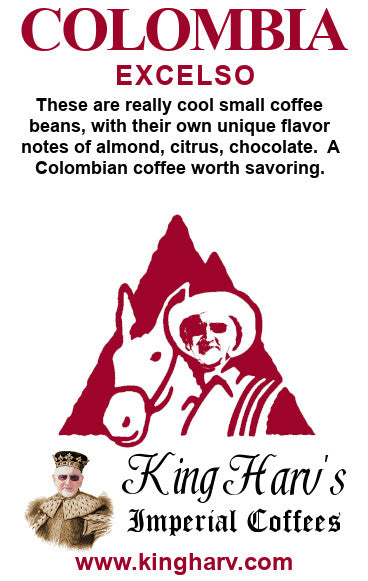 Colombia Excelso Coffee 1 lb - Free Shipping