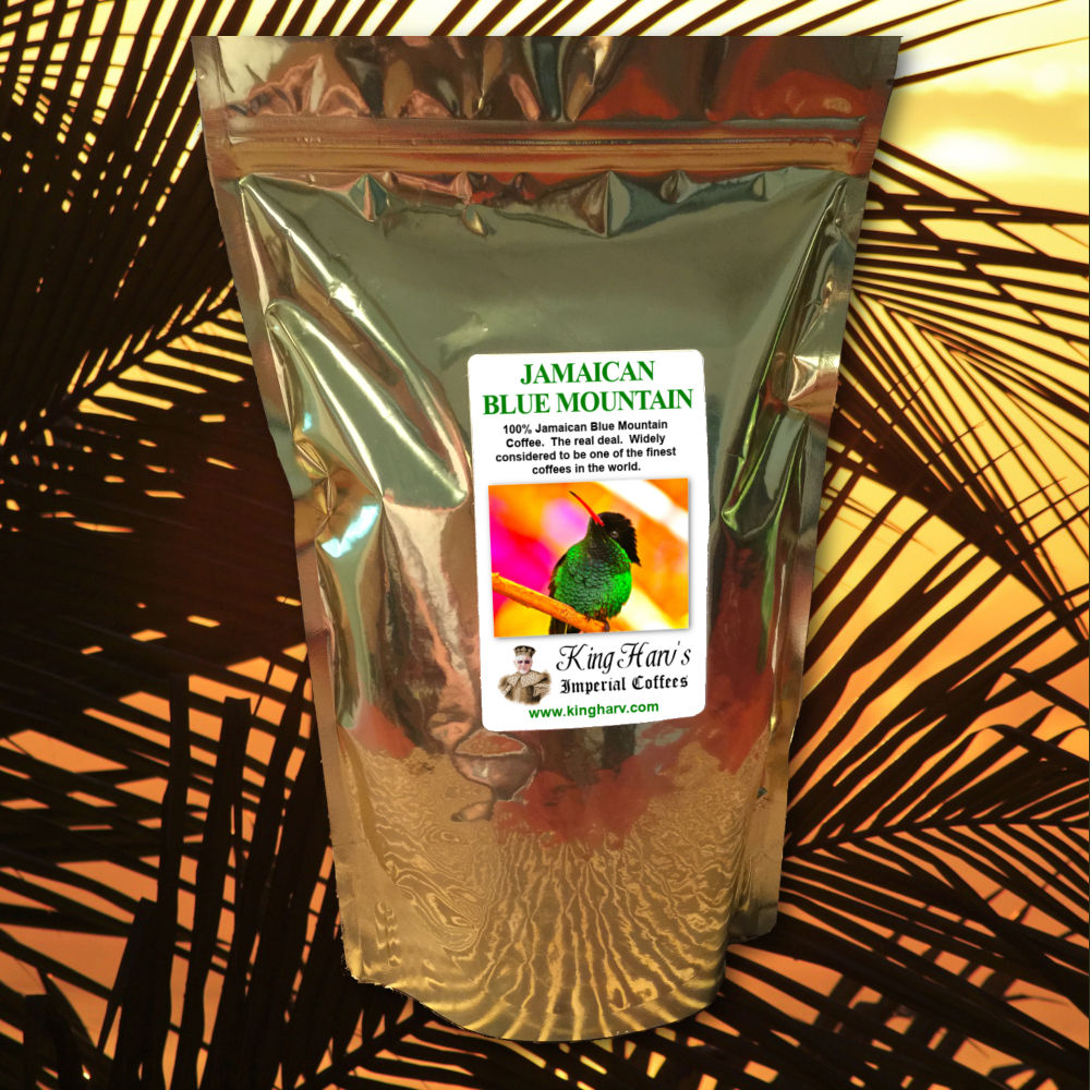 Jamaican Blue Mountain Coffee 1 lb - Free Shipping