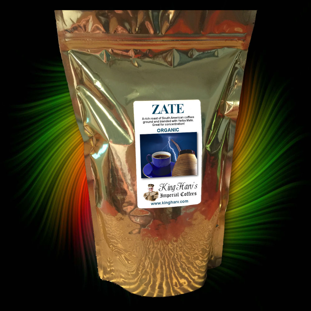 Zaté Yerba Maté Coffee 1 lb - Free Shipping