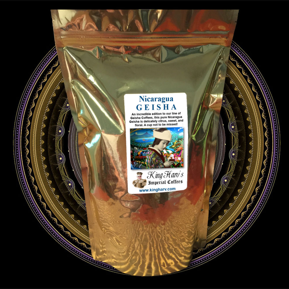 Nicaragua Geisha Coffee 1 lb - Free Shipping