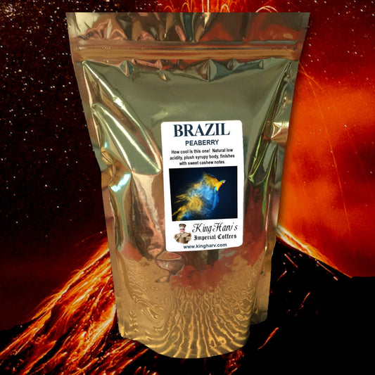 Brazil Peaberry 1 lb - FREE SHIPPING