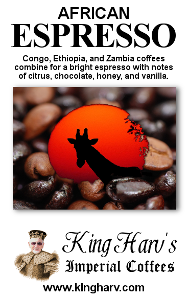 African Espresso - FREE SHIPPING
