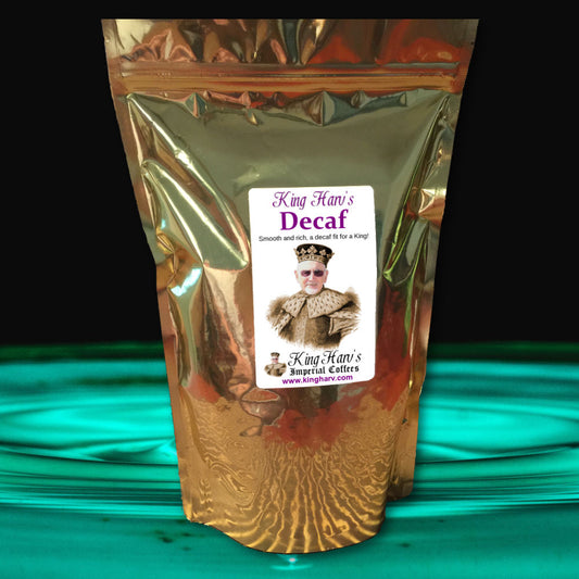 Decaf King Harv 1 lb - FREE SHIPPING
