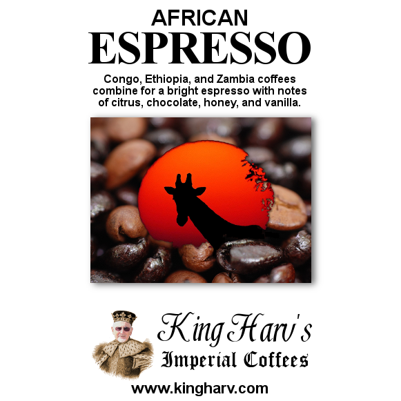 African Espresso - Free Shipping