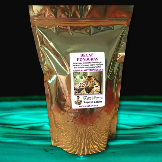 Decaf Honduras Coffee 1 lb Natural Process - Free Shipping