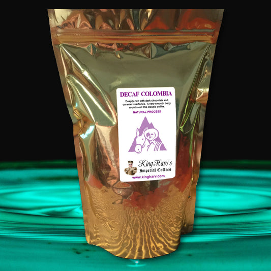 Decaf Colombia 1 lb Organic - FREE SHIPPING