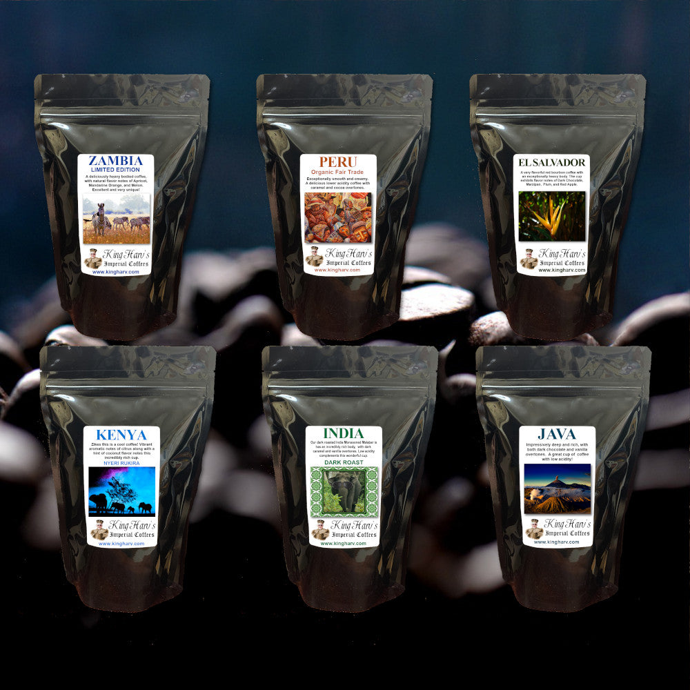 Dark Roast Variety 6 Pack - FREE SHIPPING
