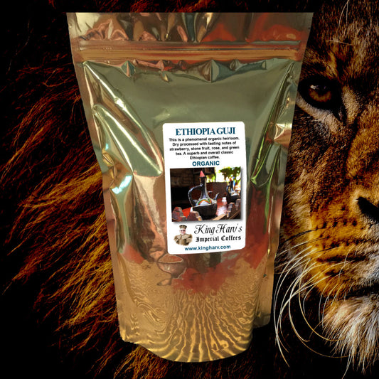 Ethiopia Guji 1 lb Organic - FREE SHIPPING