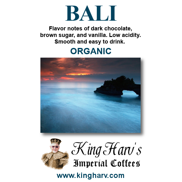 Bali Coffee 1 lb Organic - Free Shipping