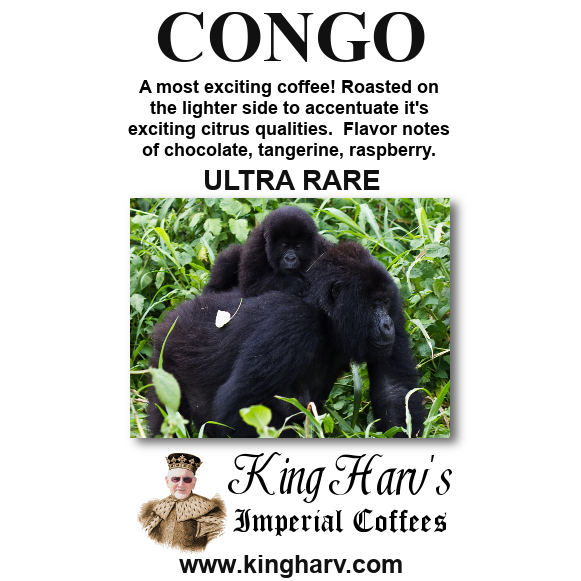 Congo Coffee 1 lb - Free Shipping