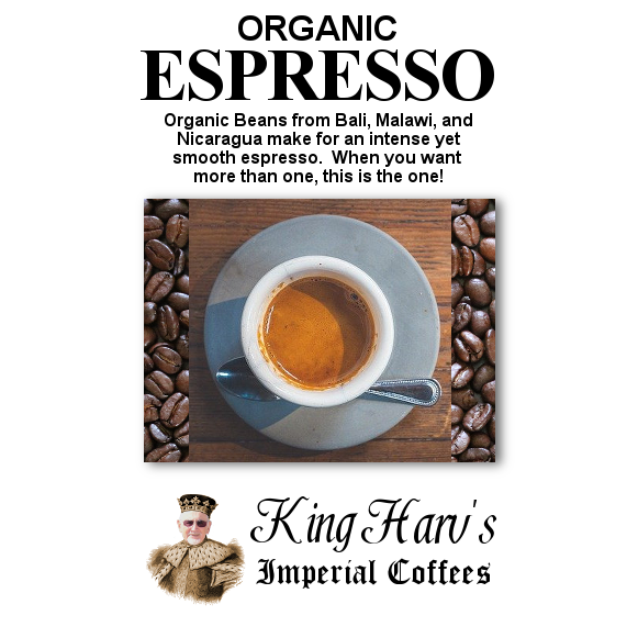 Organic Espresso - FREE SHIPPING