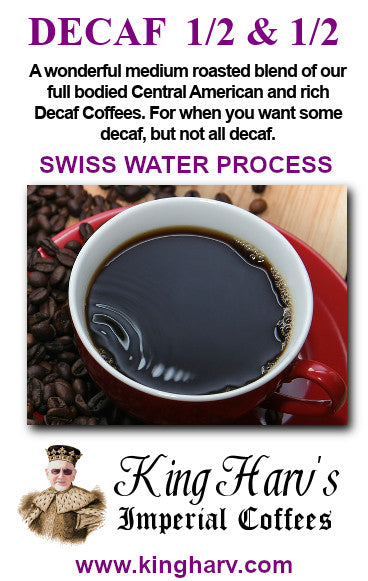 Decaf Half & Half 1 lb - FREE SHIPPING
