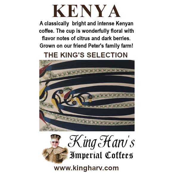Kenya Kings Coffee 1 lb - Free Shipping