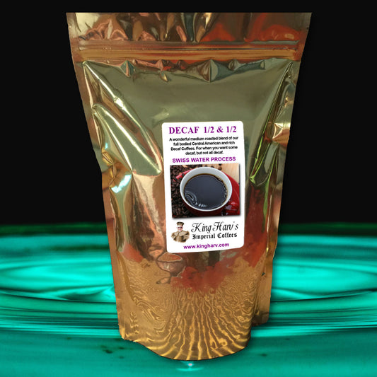Decaf Half & Half 1 lb - FREE SHIPPING