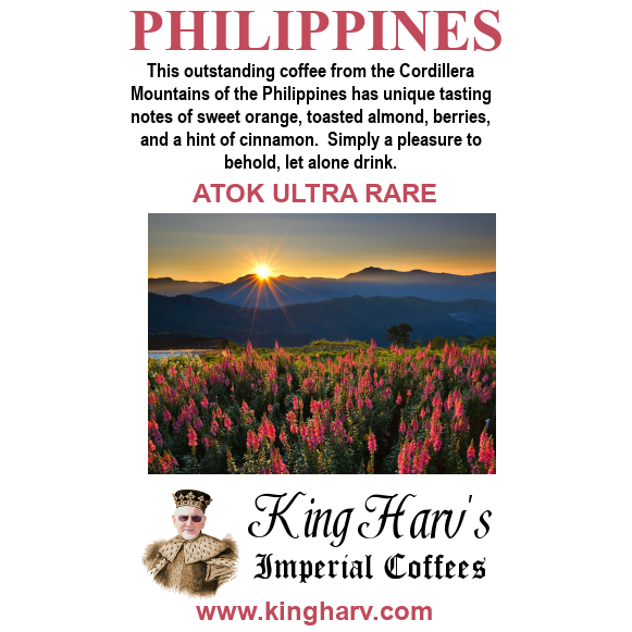Philippines Atok Coffee 1 lb - Free Shipping