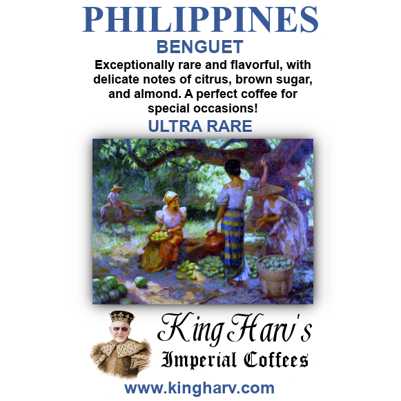 Philippines Benguet Coffee 1 lb - Free Shipping
