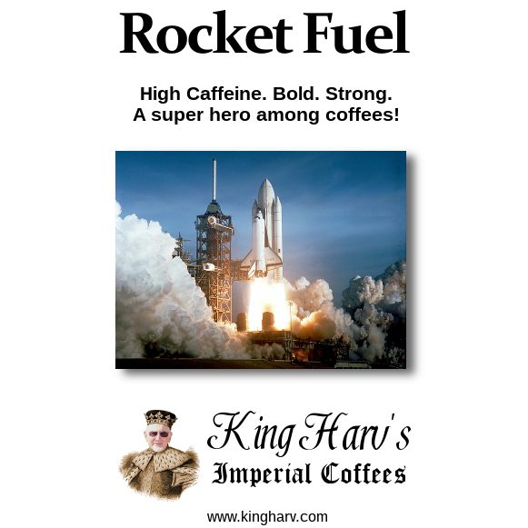 Rocket Fuel Coffee 1 lb - Free Shipping