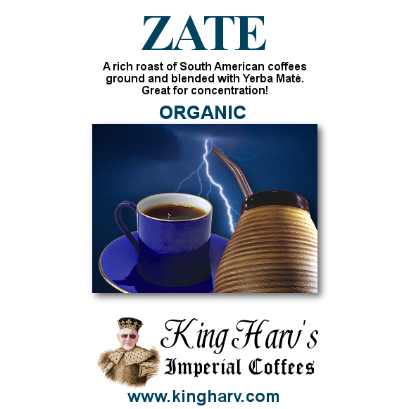 Zaté Yerba Maté Coffee 1 lb - Free Shipping
